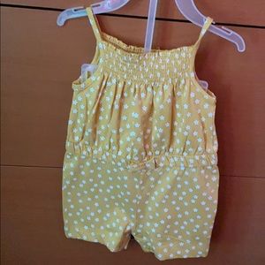 Cute Floral Print Romper